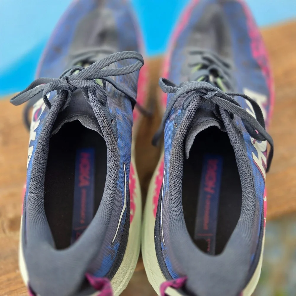 Hoka Speedgoat 6 Shoes Mens 13D Stormy Skies Aqua Breeze Trail Running